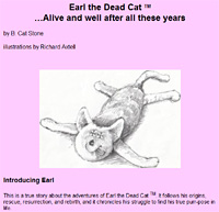 Earl the dead cat